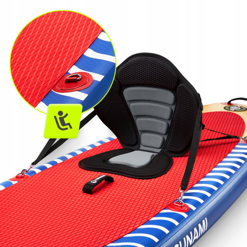 Каяк  TSUNAMI 350 см c веслом Wave T04   - фото №13